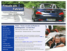 Tablet Screenshot of bmwontour.com